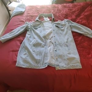 22/24 Ashley Stewart Denim Jacket
